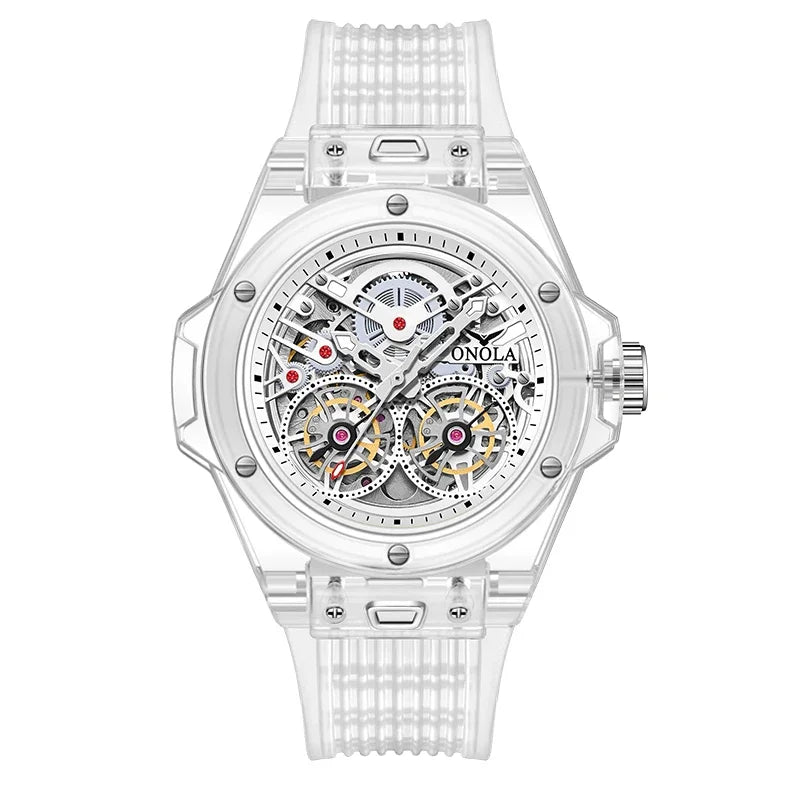 Montre Mécanique Squelette Tourbillon ONOLA Homme – CLEVI Paris