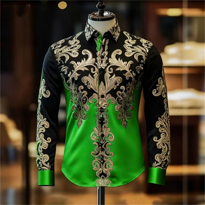Chemise Homme Rétro Soie & Fibre de Bambou – CLEVI Paris