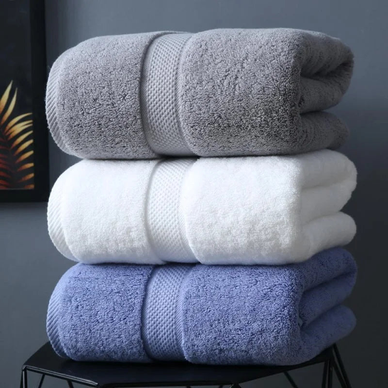 Serviette de bain en coton 70 × 140 cm – CLEVI Paris