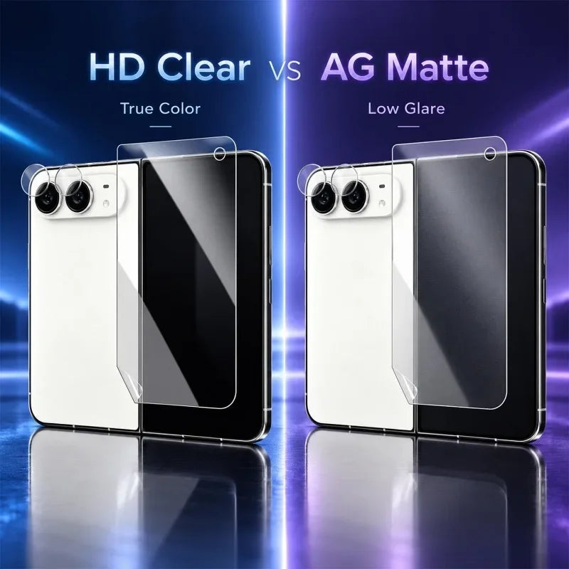Kit films hydrogel iPhone Duo HD ou mats – CLEVI Paris
