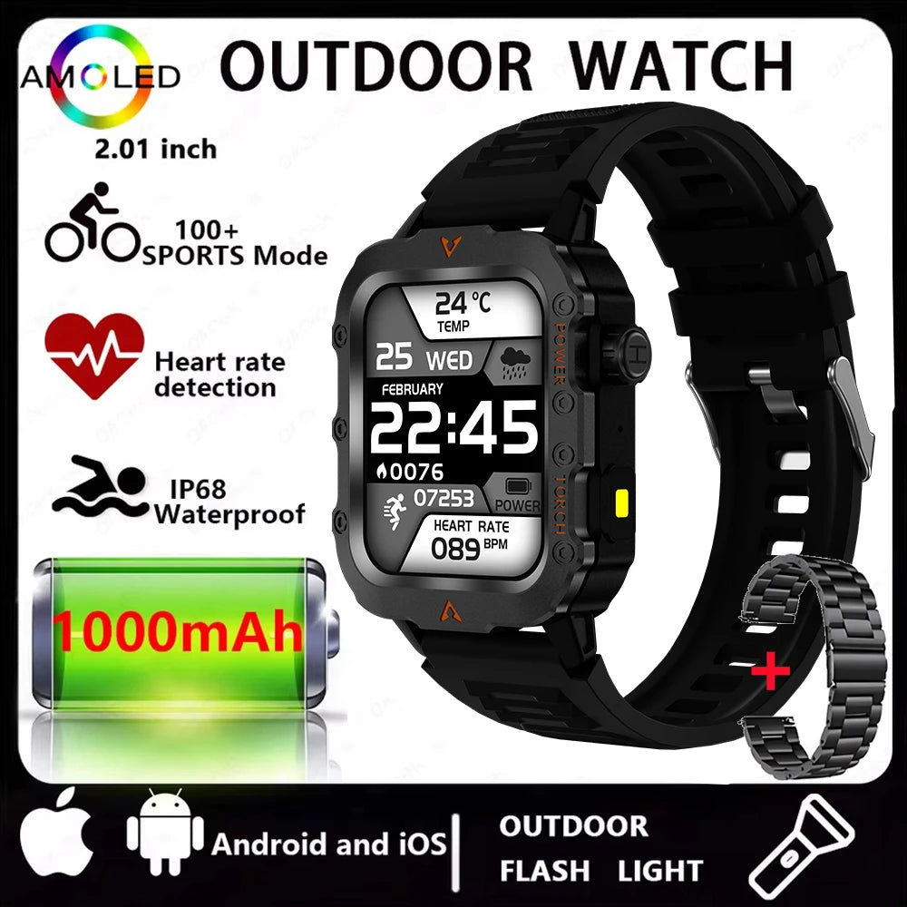 Montre Ola Esporte Bluetooth et lampe LED – CLEVI Paris