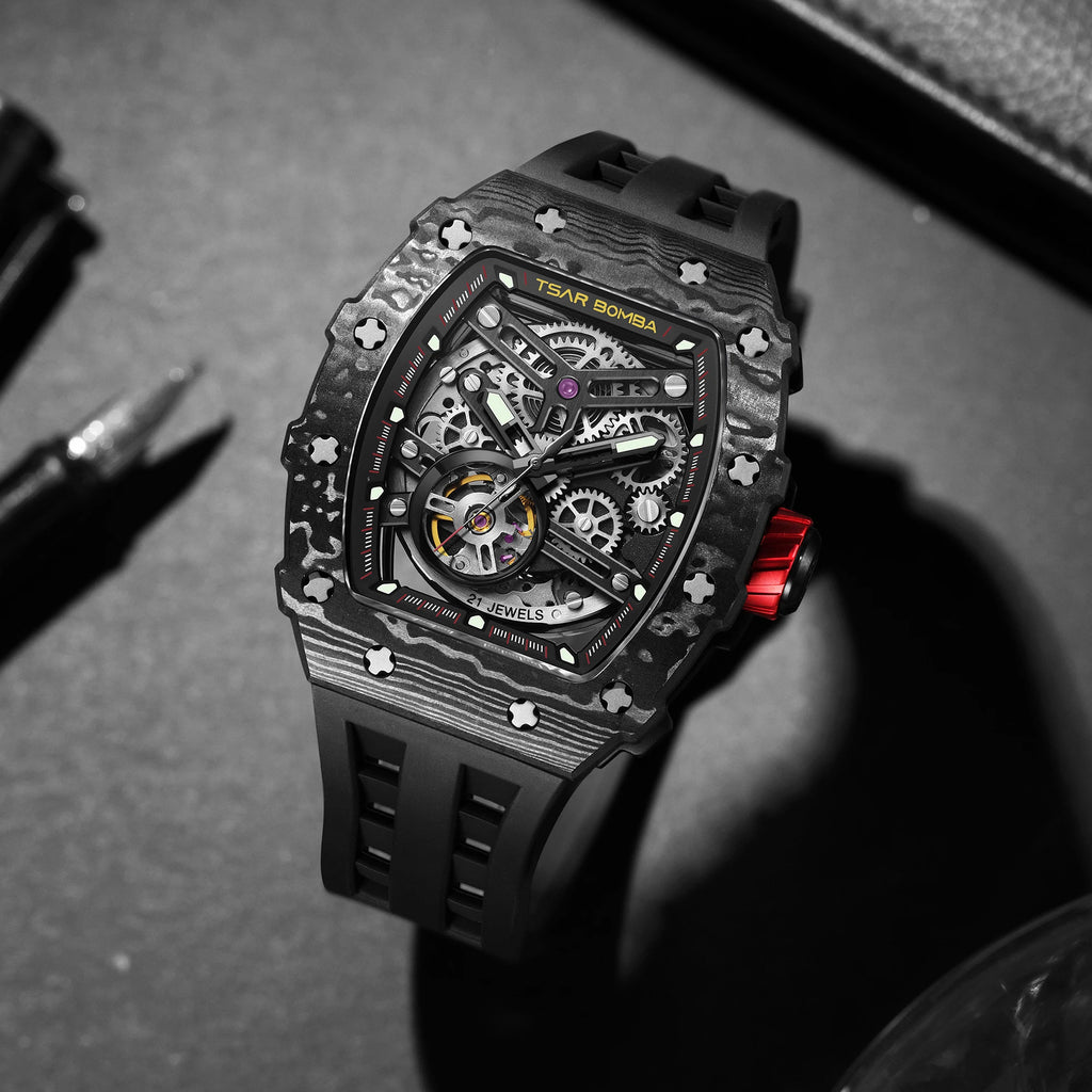 Montre mécanique TSAR BOMBA TB8208CF – CLEVI Paris