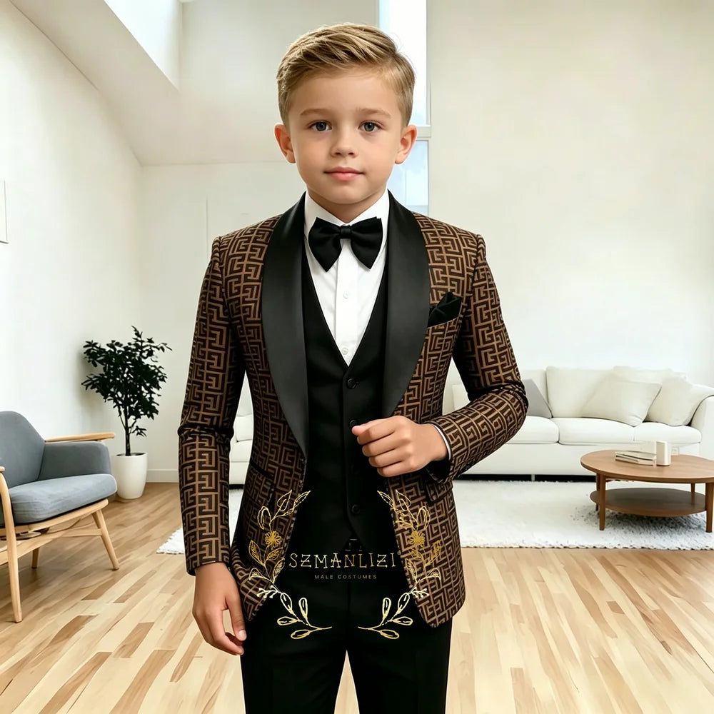 Costume enfant 3 pièces pour cérémonie – CLEVI Paris
