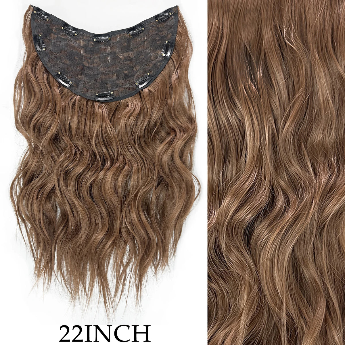 Extensions Cheveux Clips 7 Pcs Synthétique 50 Couleurs – CLEVI Paris