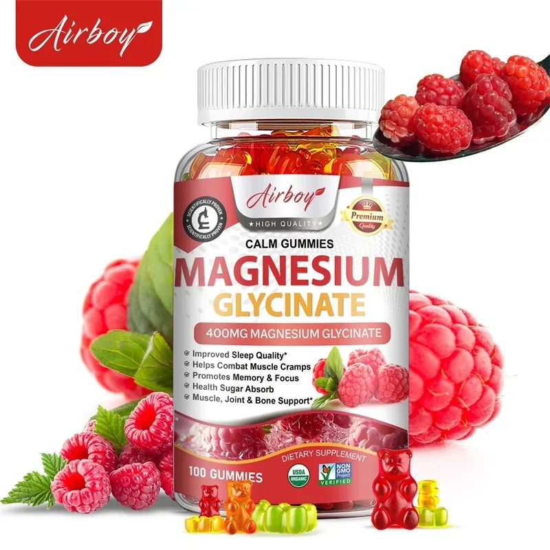Glycinate de magnésium en gommes – CLEVI Paris