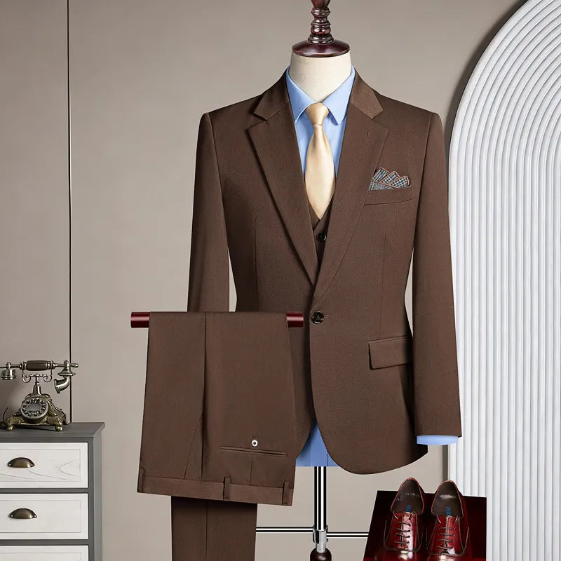 Costume trois pièces homme élégant – CLEVI Paris