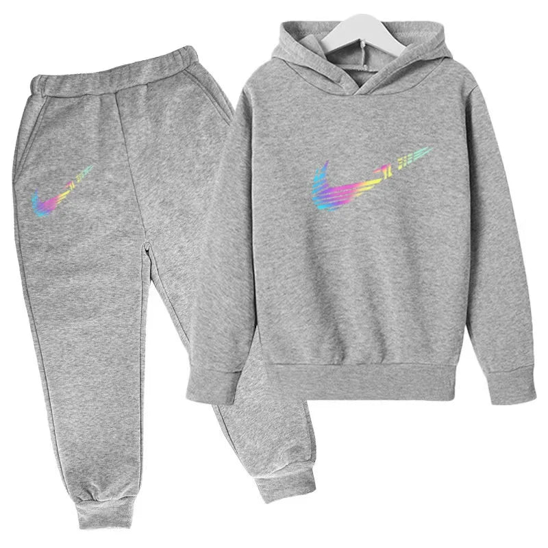 Ensemble enfant sweat à capuche et pantalon – CLEVI Paris