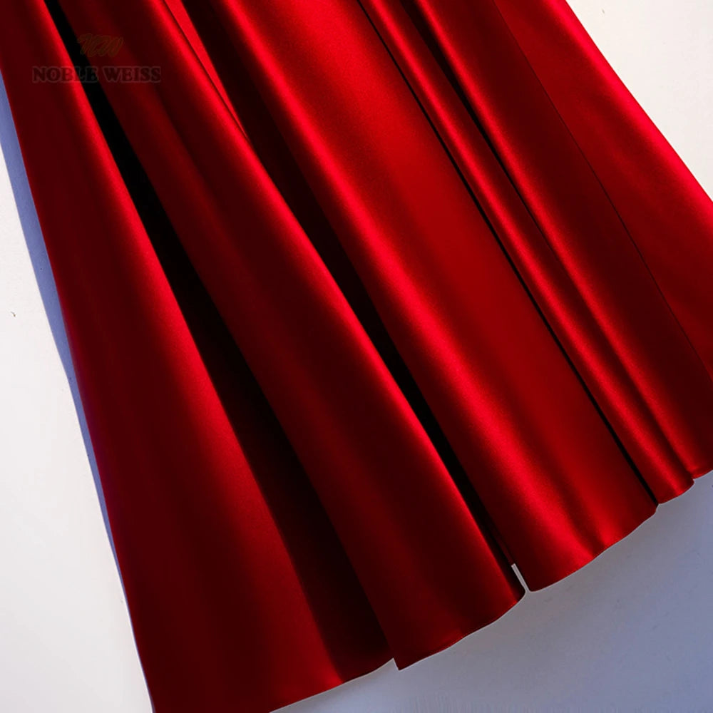Robe de soirée trapèze col V – CLEVI Paris