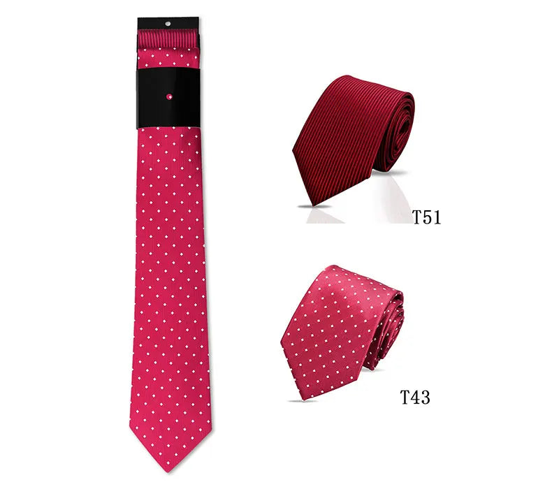 Ensemble de 2 cravates homme élégantes – CLEVI Paris