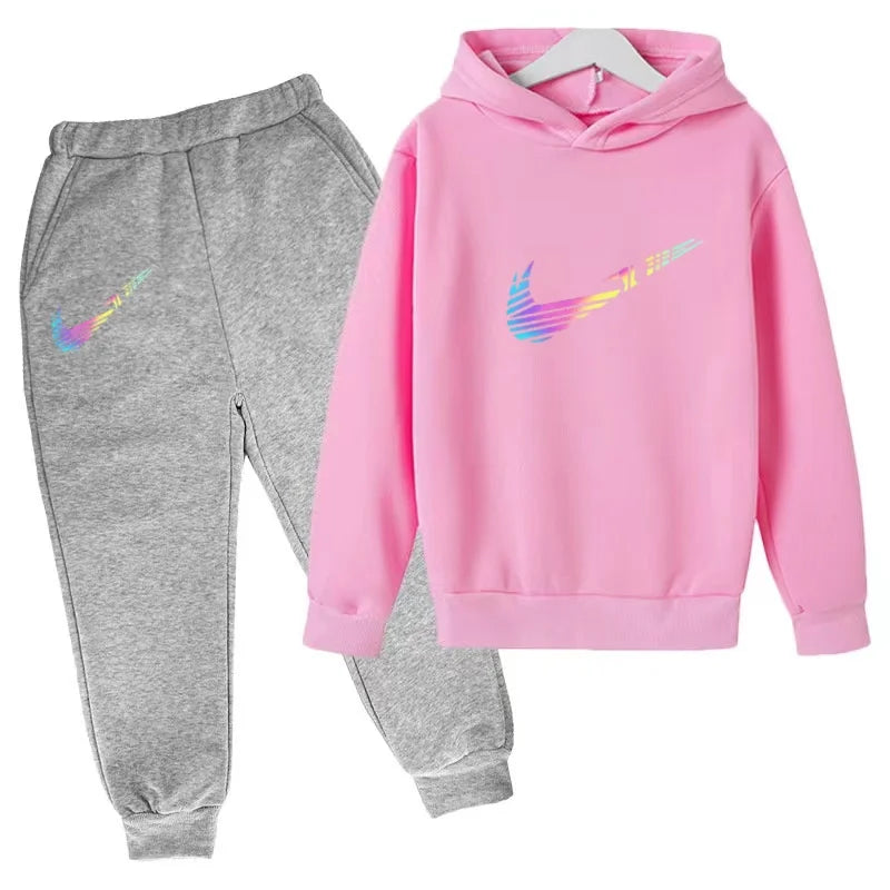 Ensemble enfant sweat à capuche et pantalon – CLEVI Paris