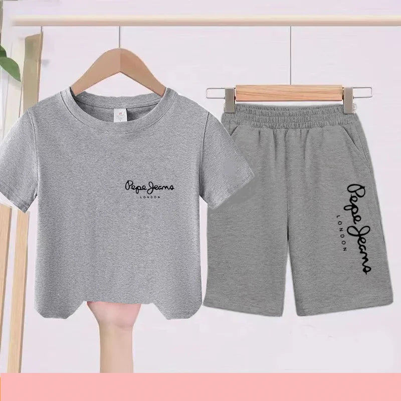 Ensemble enfant haut et short sportswear – CLEVI Paris