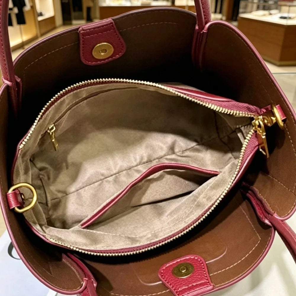 Sac Seau Femme Grande Capacité Bandoulière Vintage – CLEVI Paris