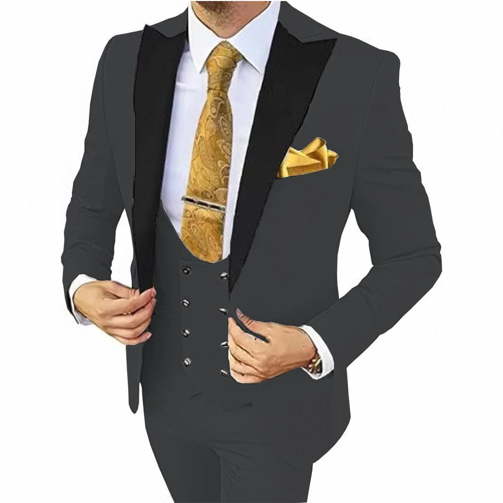 Costume homme 3 pièces élégant – CLEVI Paris