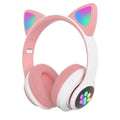 Casque Enfant Oreilles de Chat LED Bluetooth 5.0 – CLEVI Paris
