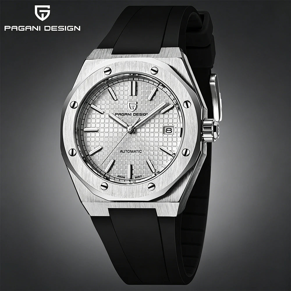 Montre Automatique Homme Pagani Design Miyota 8215 Saphir Acier 10 Bar 8 Coloris – CLEVI Paris