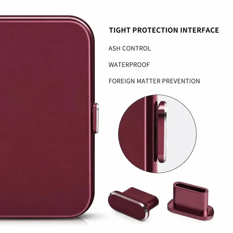 Bouchon anti-poussière USB-C en métal – CLEVI Paris