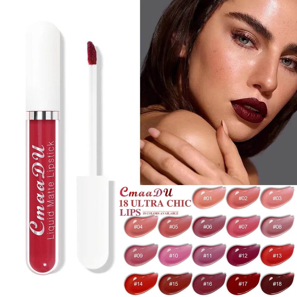 Gloss Liquide Mat Longue Tenue Waterproof Lèvres – CLEVI Paris
