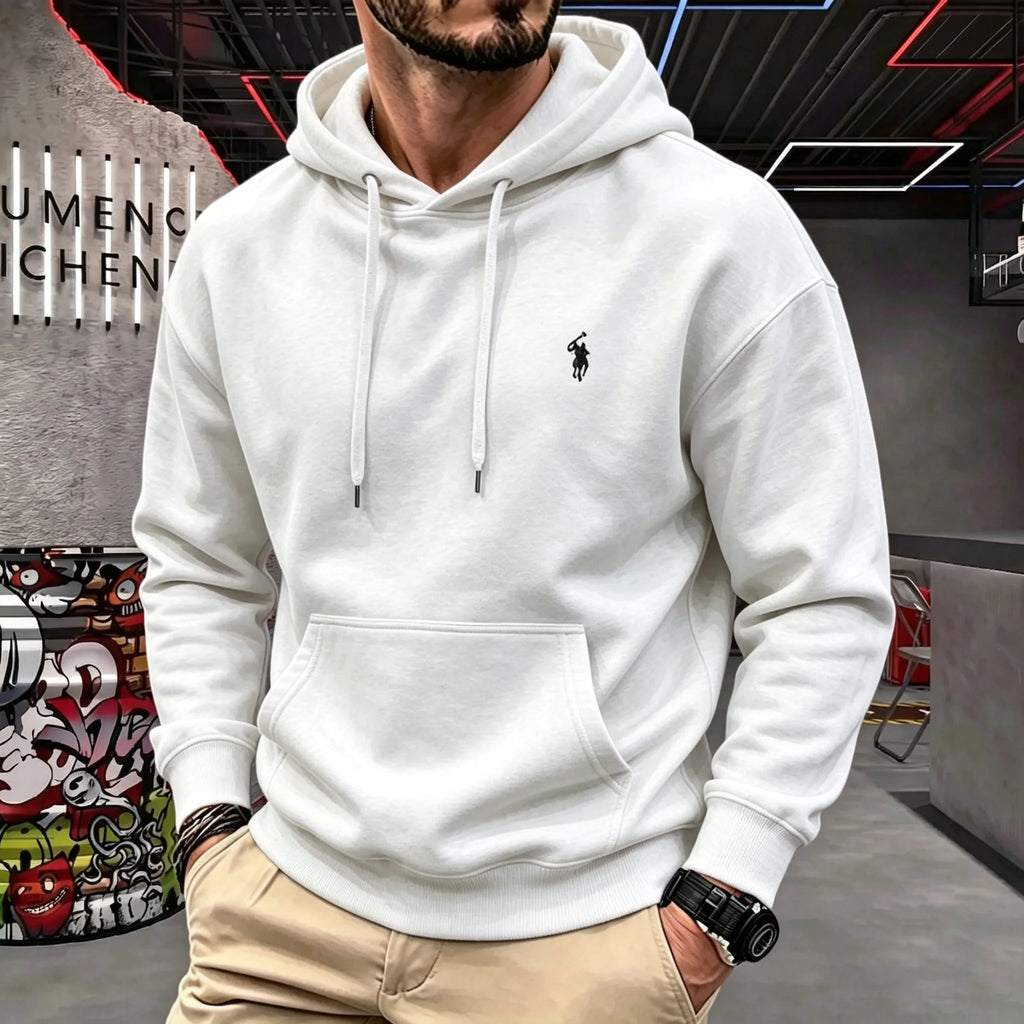 Sweat homme à capuche et poche kangourou – CLEVI Paris