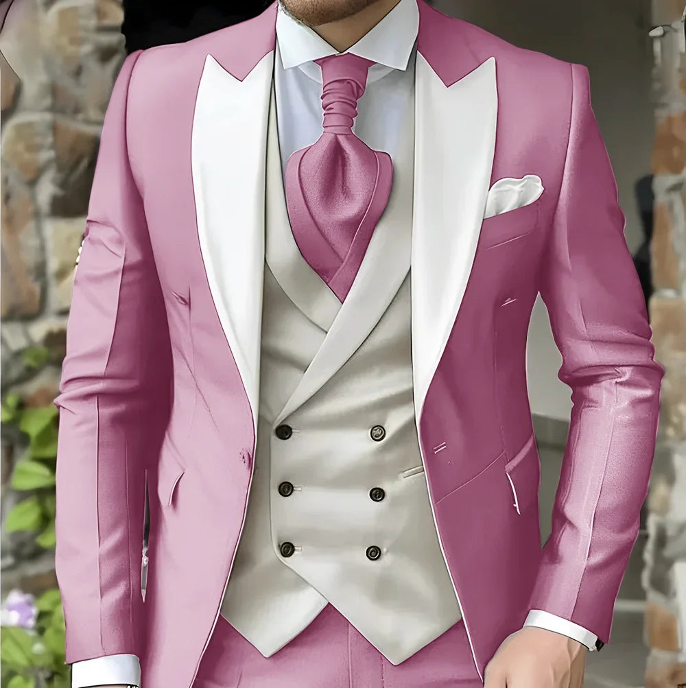 Costume 3 pièces élégant pour homme – CLEVI Paris