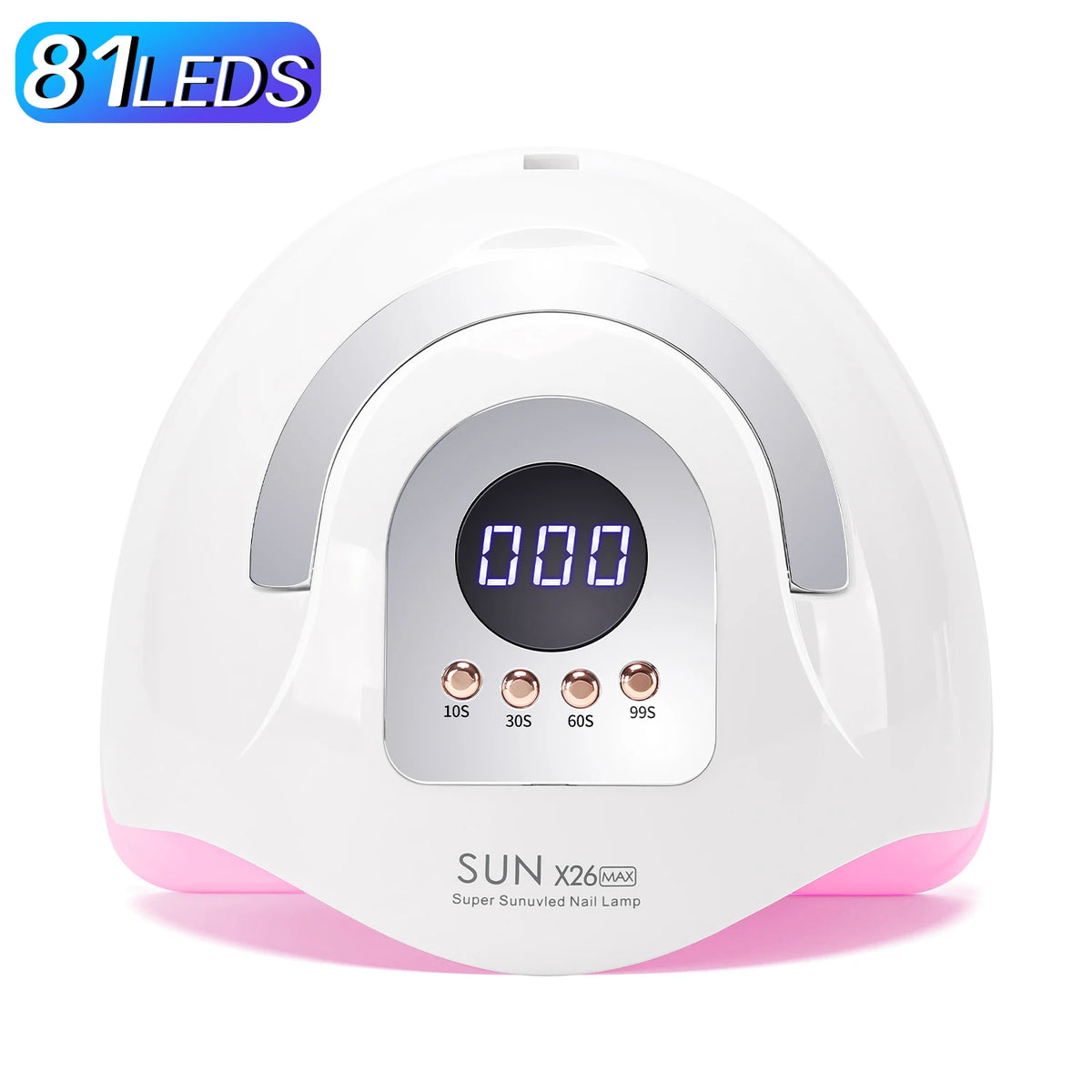 Lampe UV LED pour ongles 81 LED – CLEVI Paris