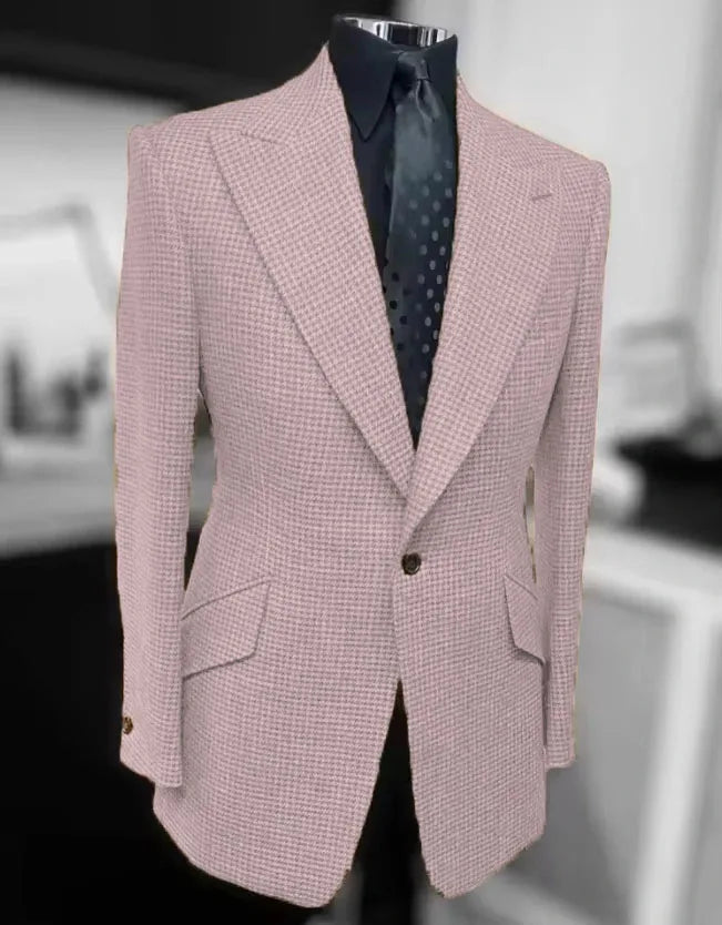Blazer homme pied-de-poule – CLEVI Paris
