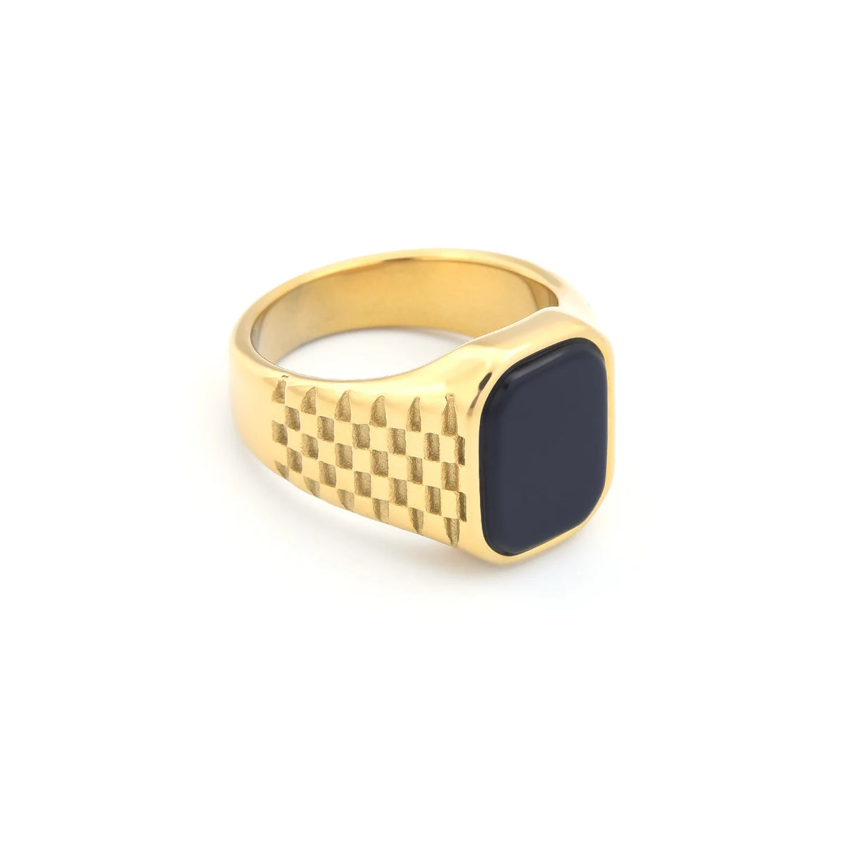 Bague homme en acier 316L – CLEVI Paris