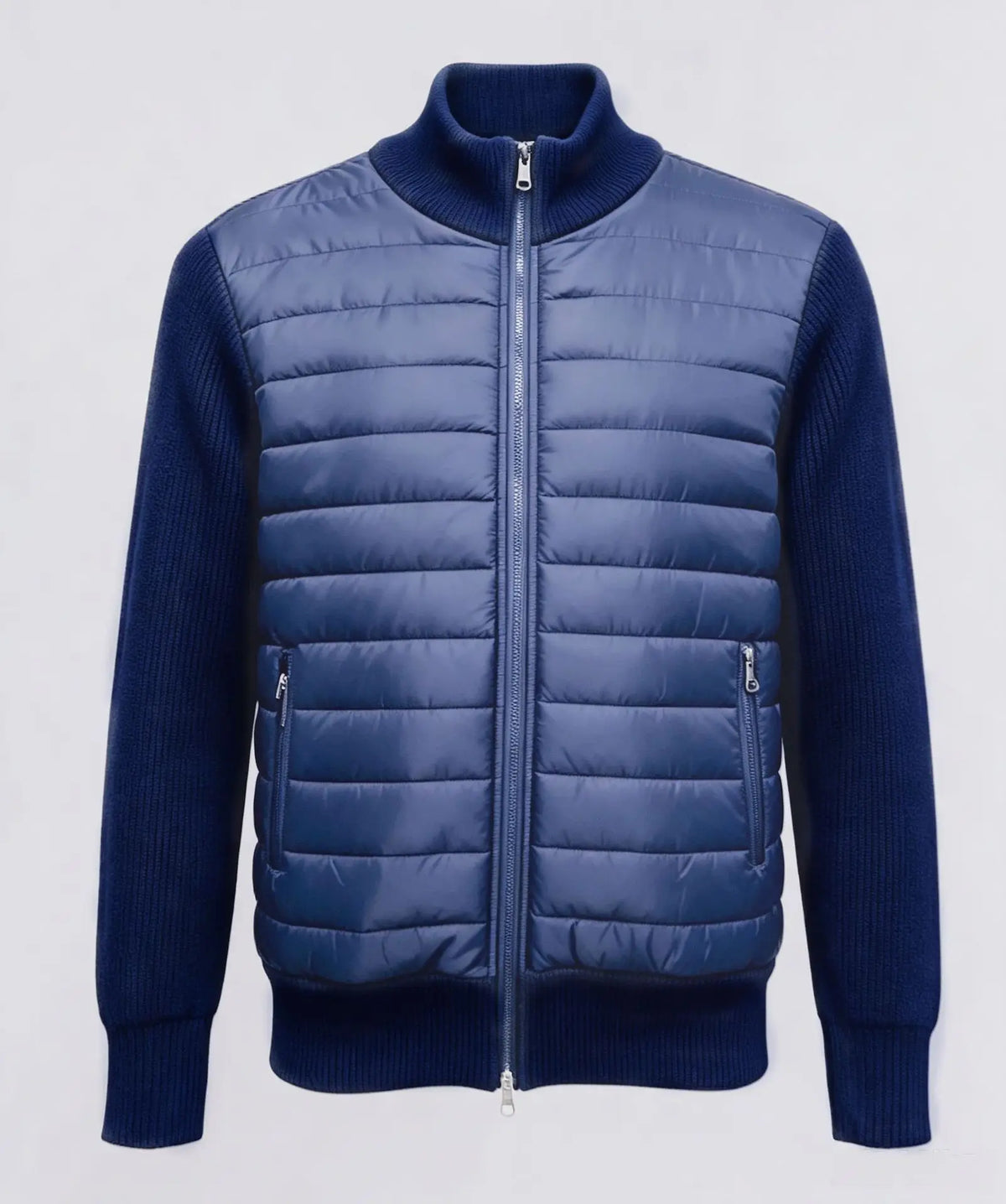Veste homme zippée à col montant – CLEVI Paris