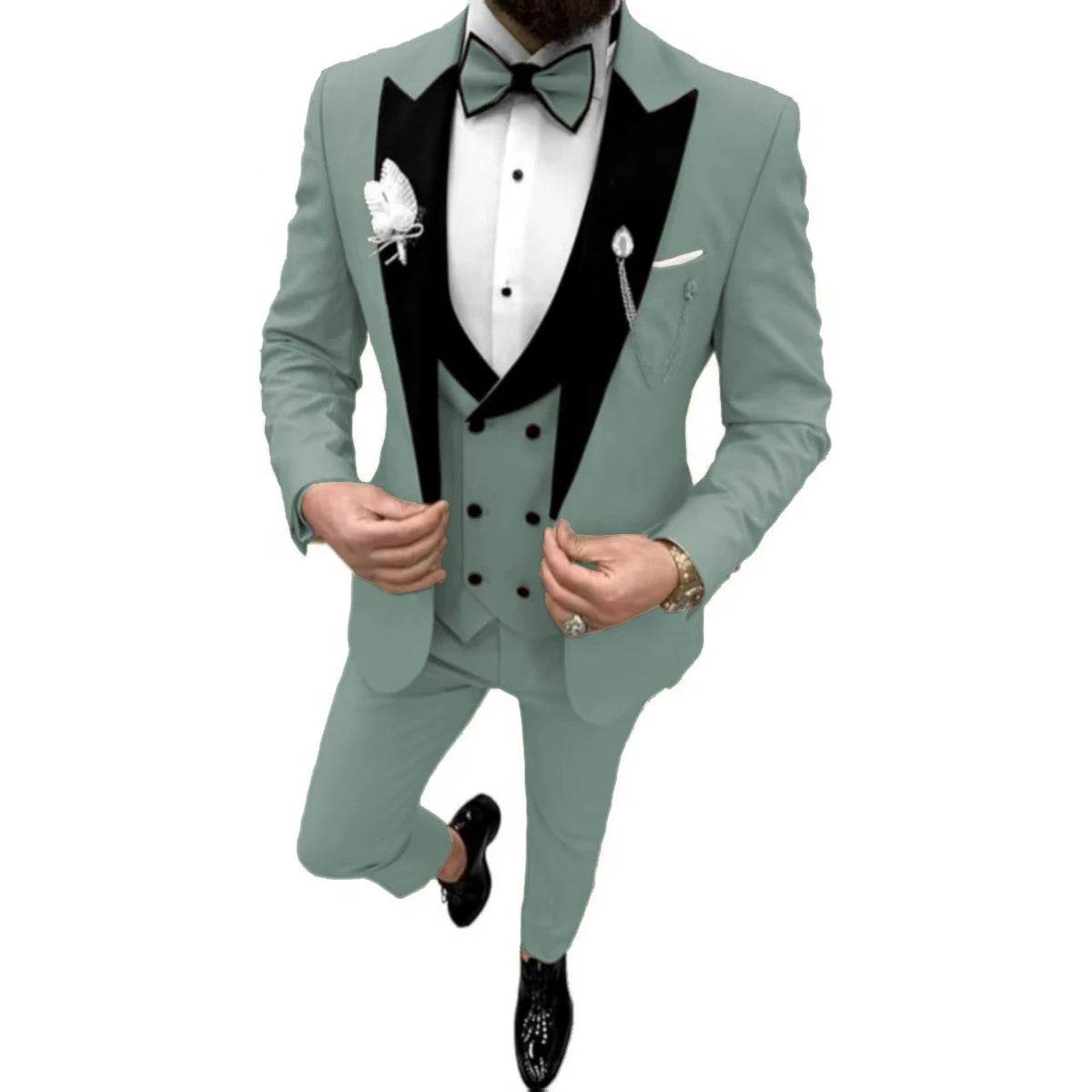 Costume 3 pièces homme velours – CLEVI Paris