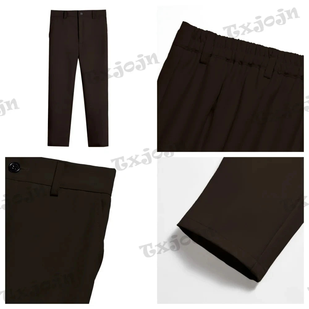 Costume garçon coupe ajustée HH019 – CLEVI Paris