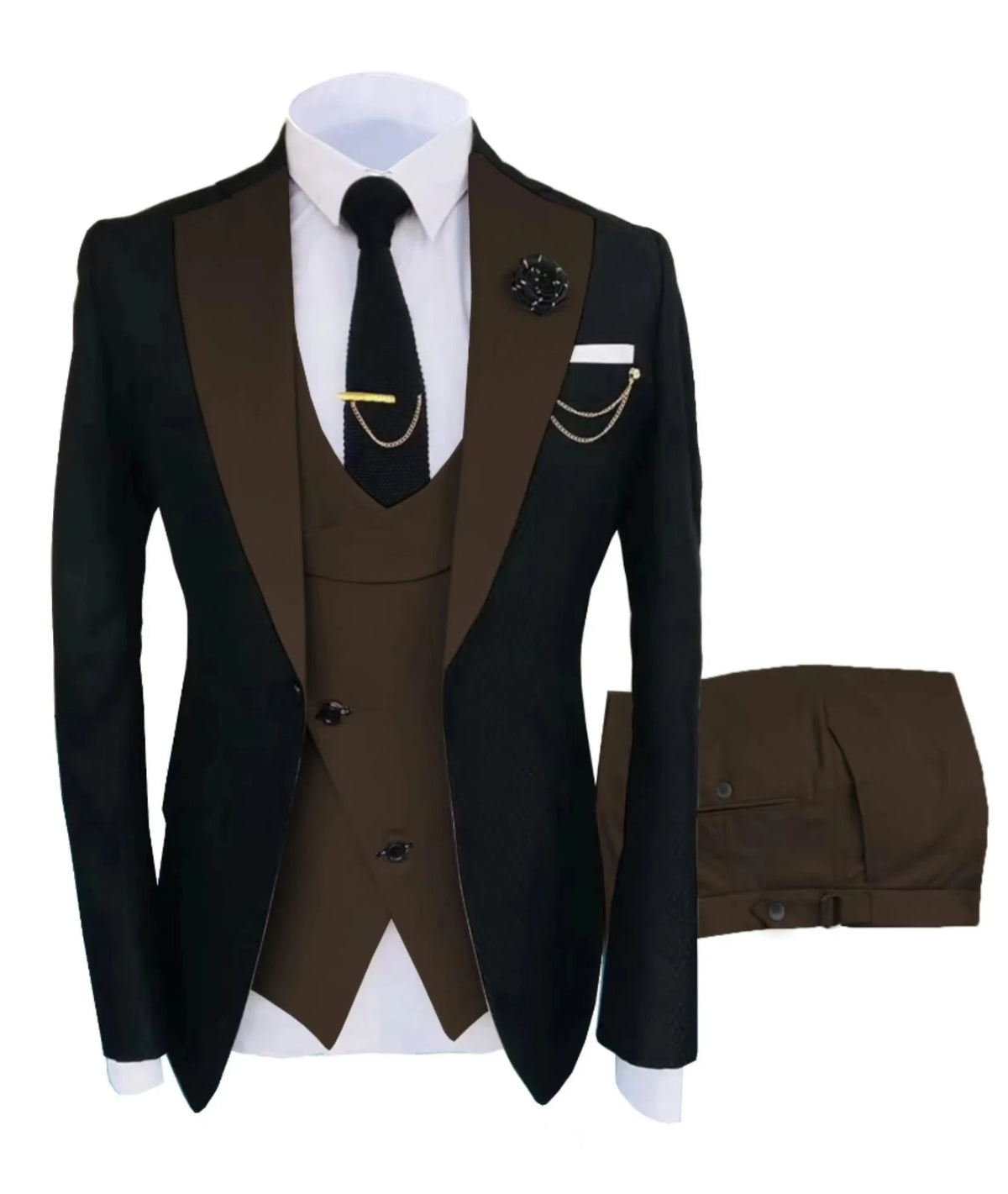 Costume homme mariage 3 pièces, veste et gilet – CLEVI Paris
