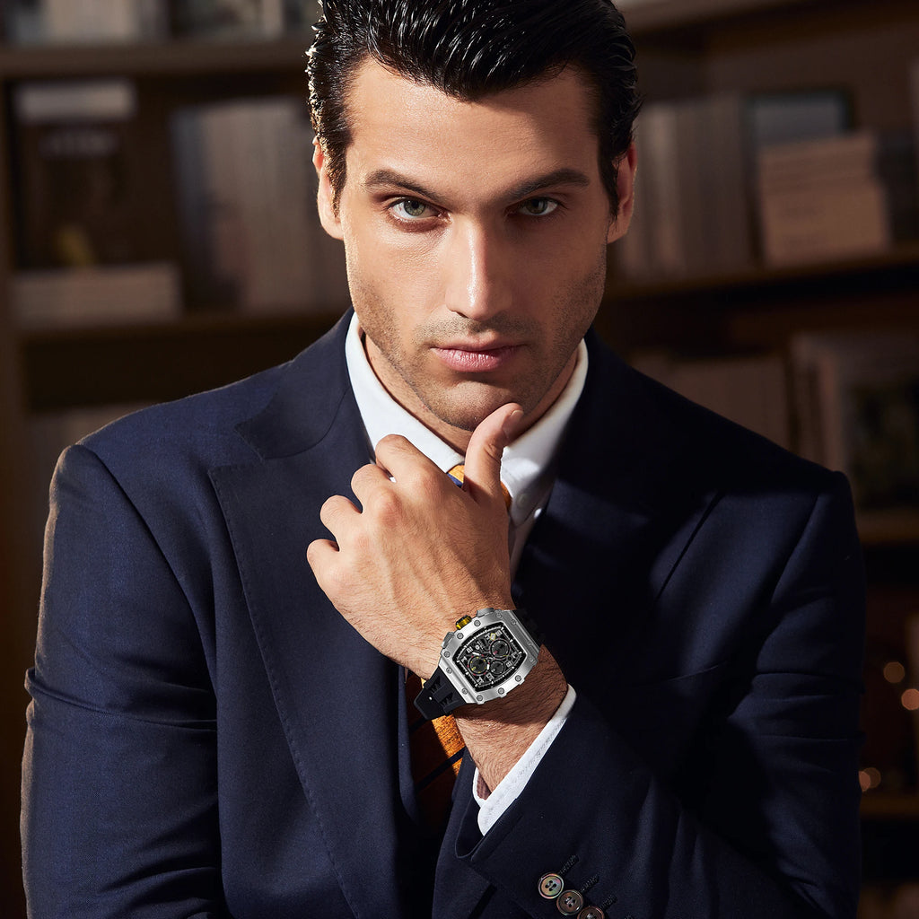 Montre chronographe TSAR BOMBA TB8204 – CLEVI Paris
