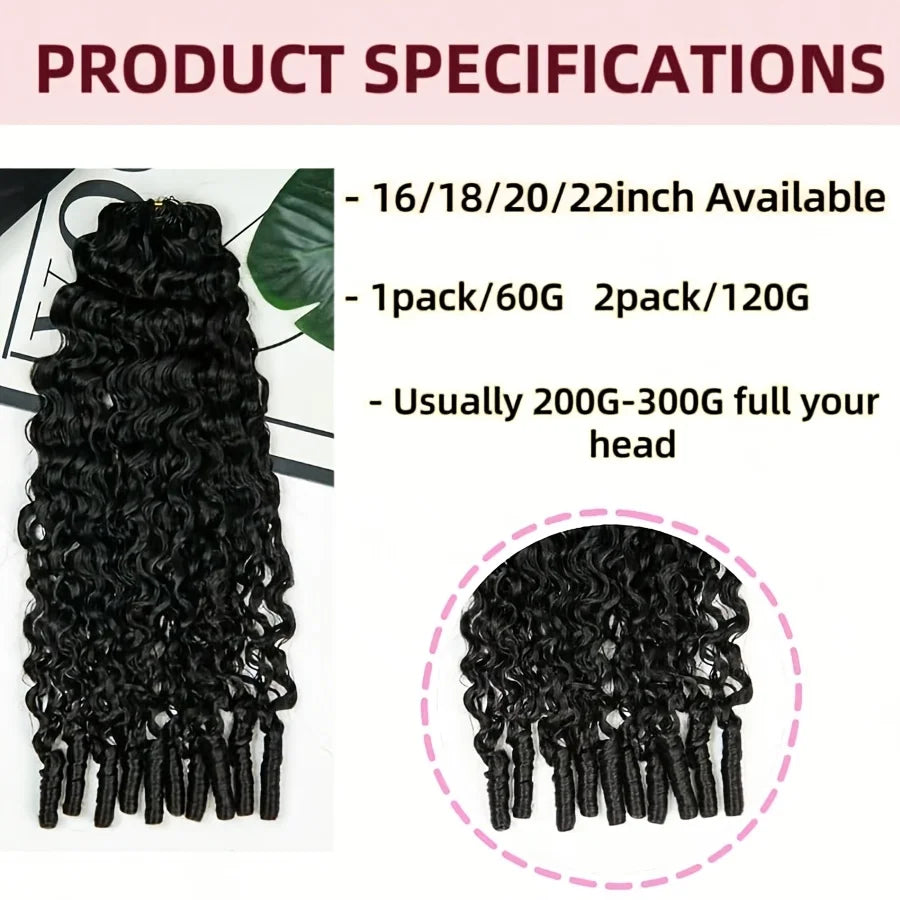 Extensions Cheveux Crochet Bouclées Remy Hair – CLEVI Paris