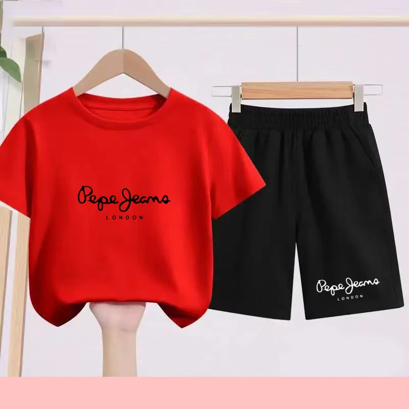 Ensemble enfant haut et short sportswear – CLEVI Paris