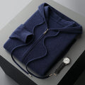 Ensemble homme laine mérinos, cardigan zippé – CLEVI Paris