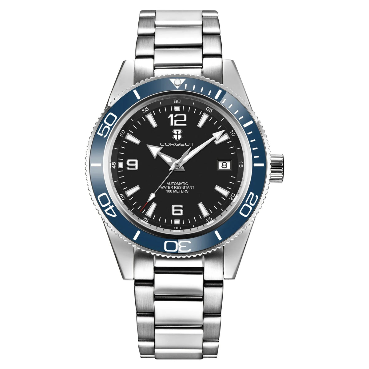 Montre Automatique Homme Corgeut 41mm Saphir Lunette Céramique 200m – CLEVI Paris