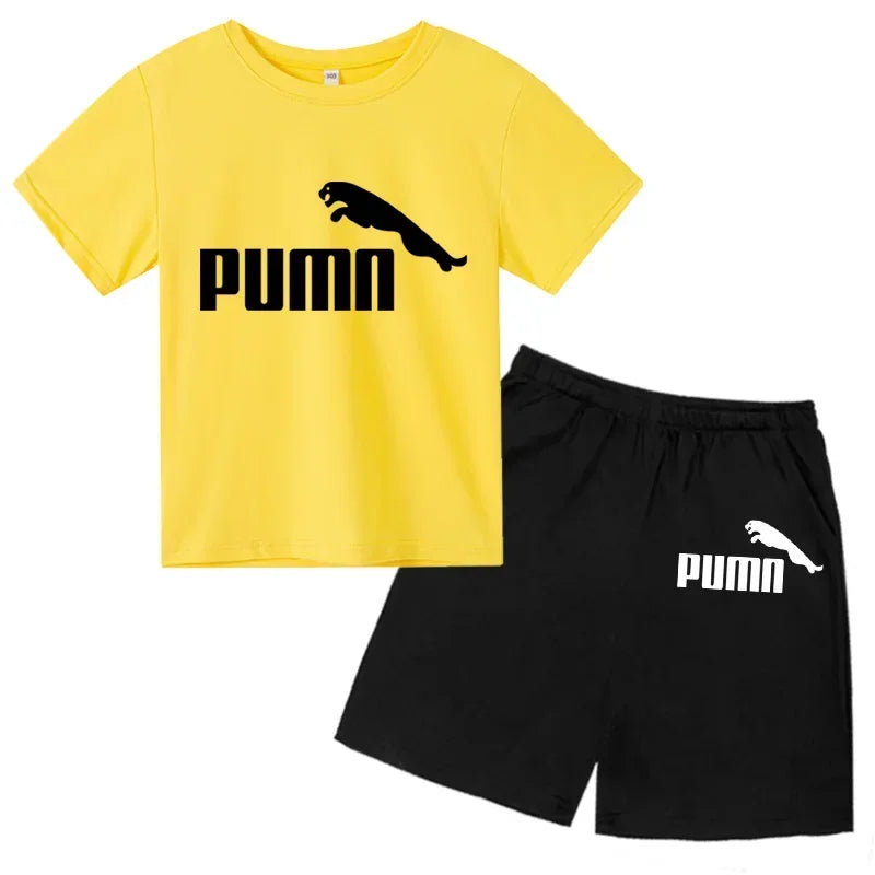 Tenue enfant décontractée à manches courtes – CLEVI Paris