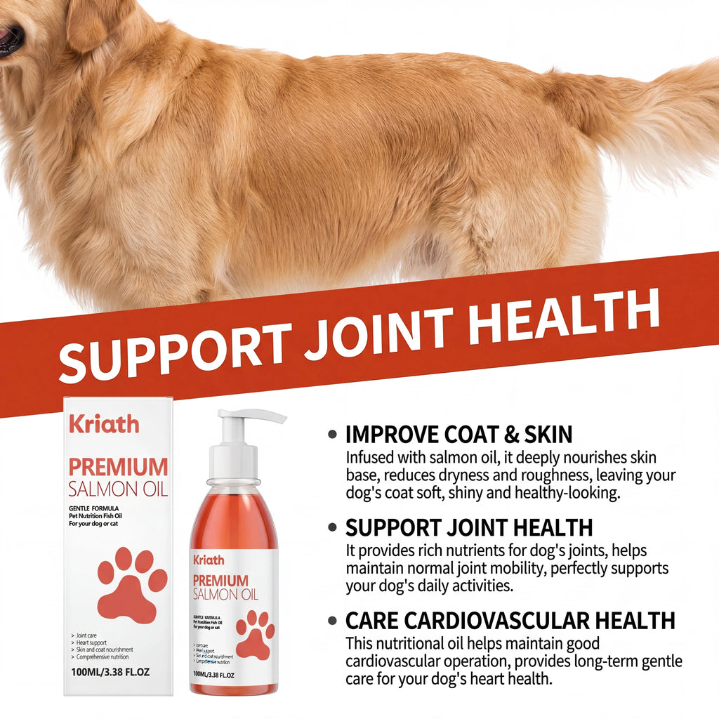 Huile de saumon pour chien 100 ml – CLEVI Paris