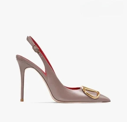 Escarpins à bride arrière et talon fin – CLEVI Paris