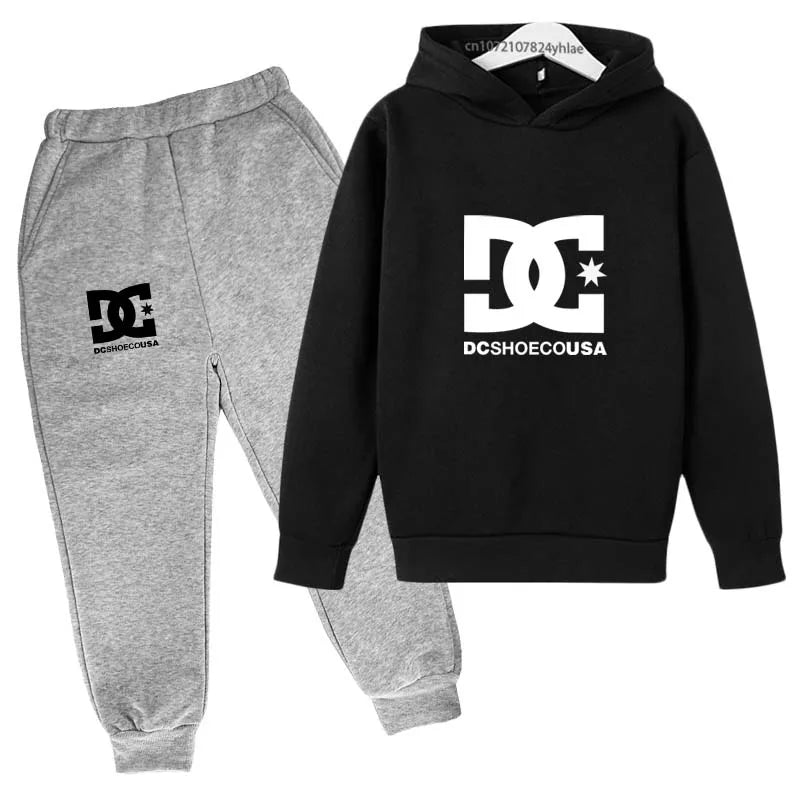 Ensemble enfant sweat à capuche et pantalon – CLEVI Paris