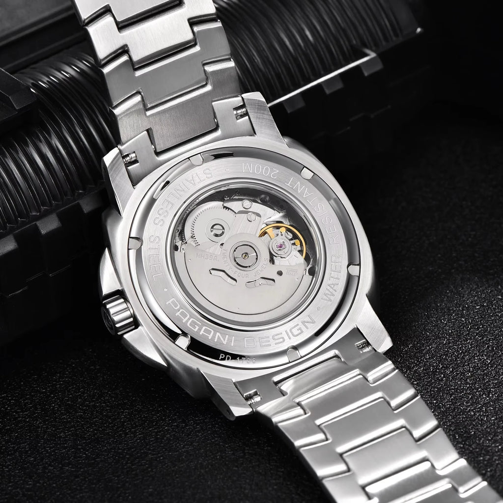 Montre Homme Automatique Diver Squelette Pagani Design PD-1736 – CLEVI Paris