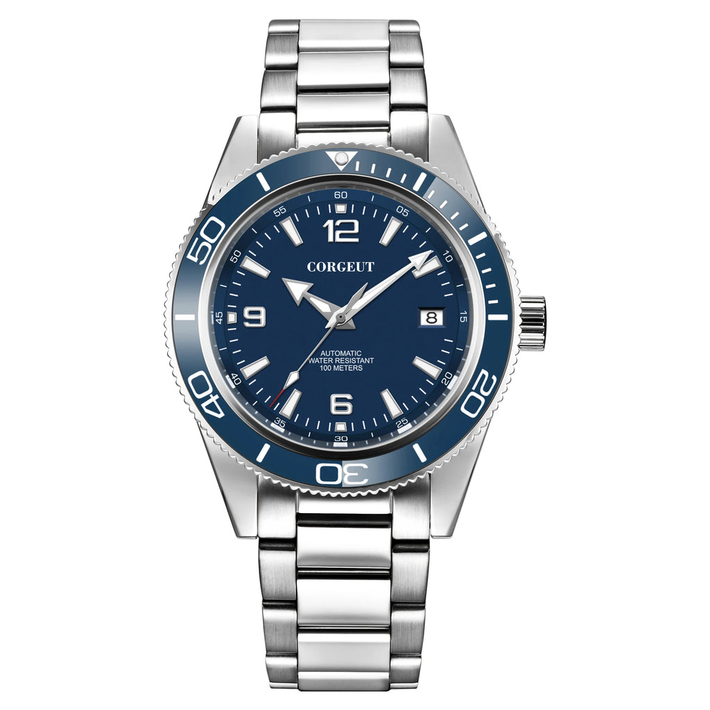 Montre Automatique Homme Corgeut 41mm Saphir Lunette Céramique 200m – CLEVI Paris