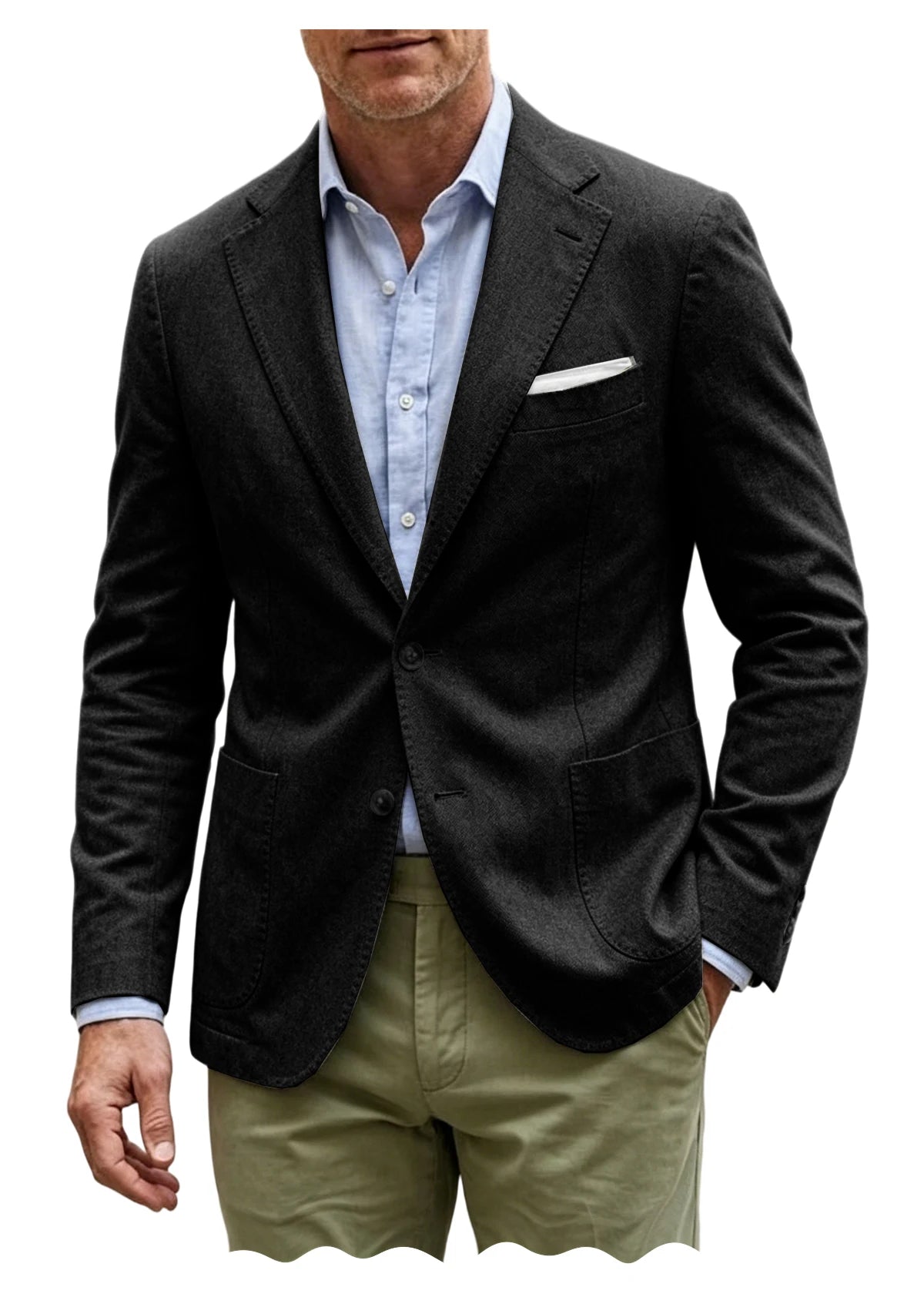 Blazer Homme Coton Léger – CLEVI Paris
