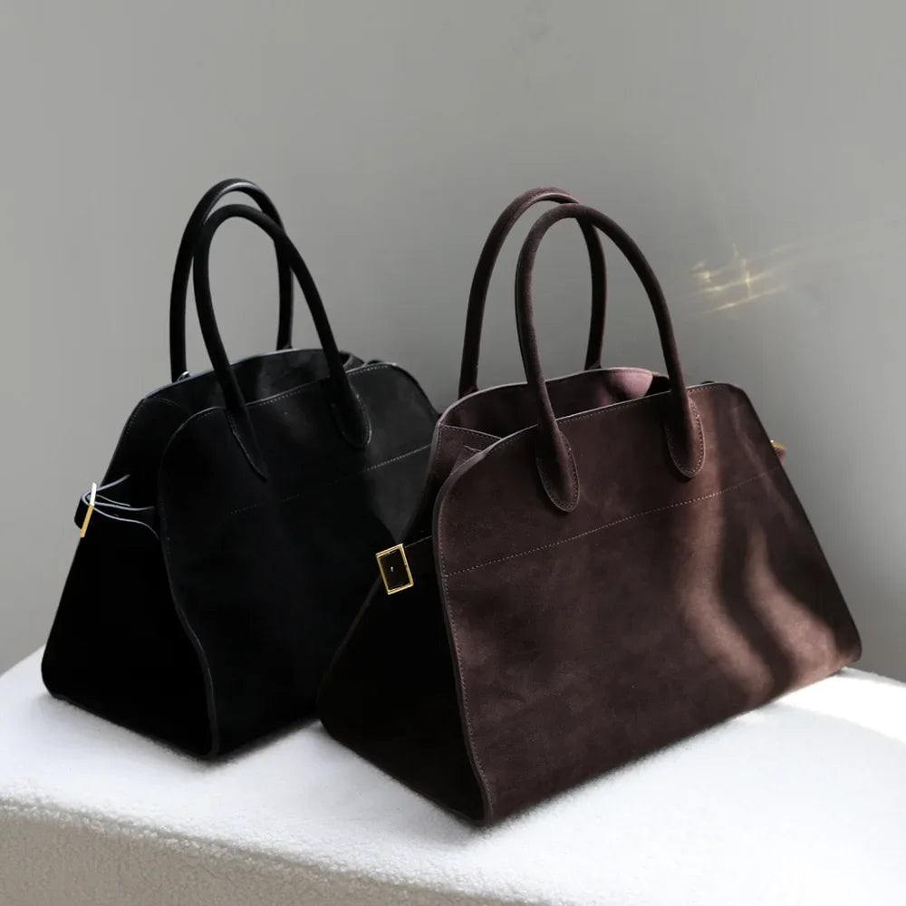 Grand Sac Cabas Cuir Véritable Vintage Femme 5 Coloris – CLEVI Paris