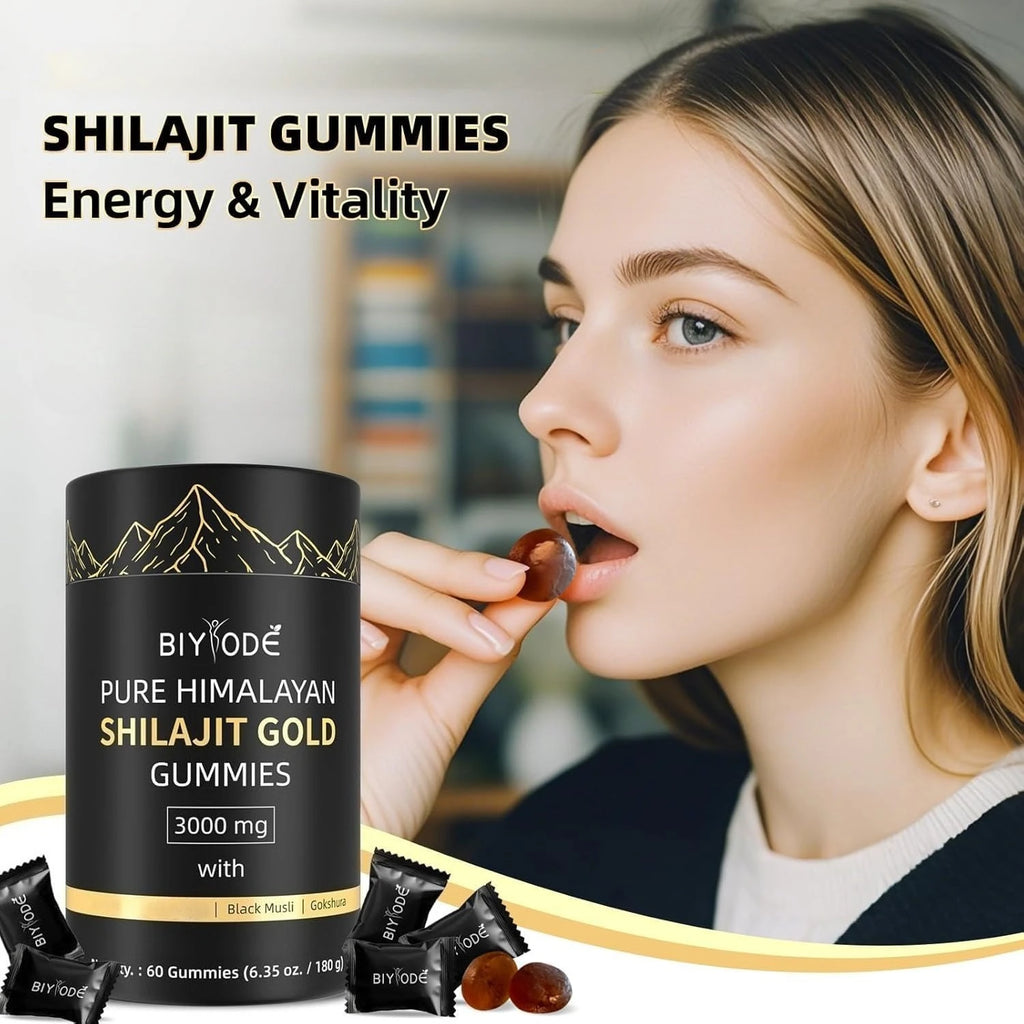 Shilajit en gommes à mâcher – CLEVI Paris