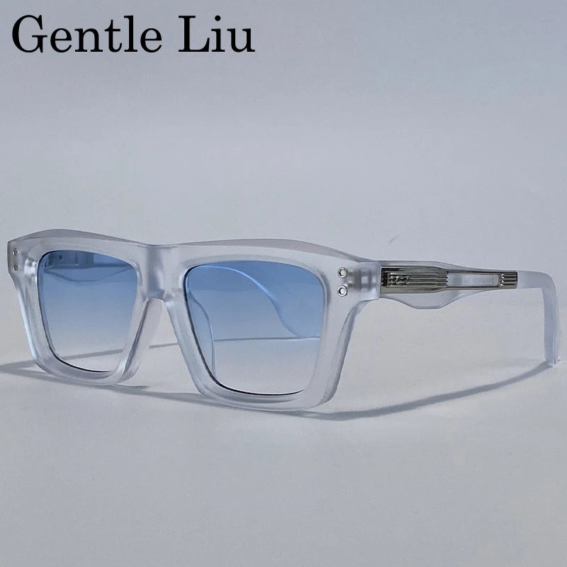 Lunettes de soleil homme carrées rétro – CLEVI Paris