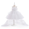 Robe fille en tulle T5353 – CLEVI Paris