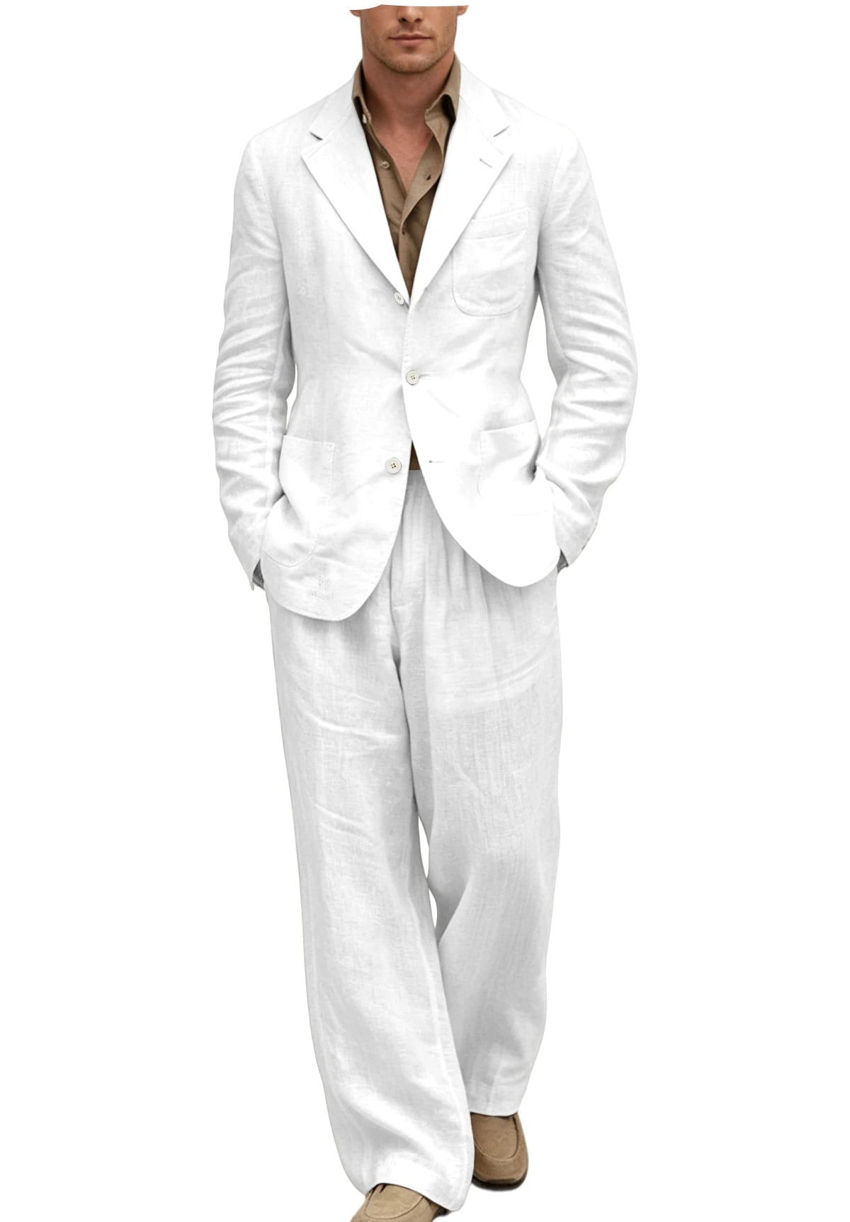 Costume Homme 2 Pièces en Lin – CLEVI Paris