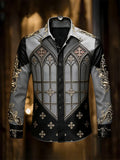 Chemise Homme à Motif Artistique 3D – CLEVI Paris