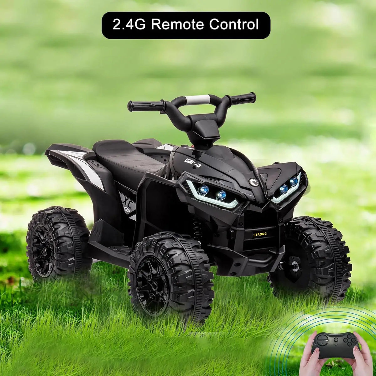Quad électrique enfant 12 V avec télécommande – CLEVI Paris
