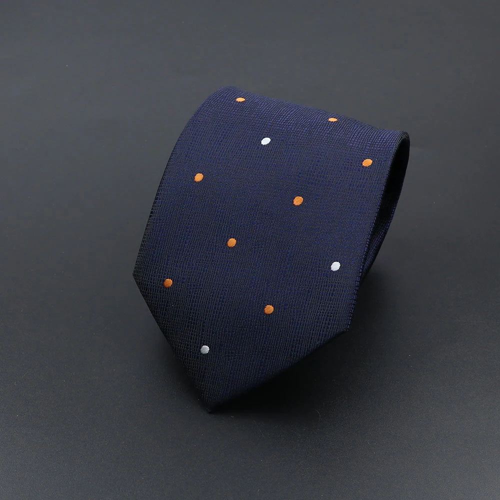 Cravate homme rayée motif paisley 145 cm – CLEVI Paris